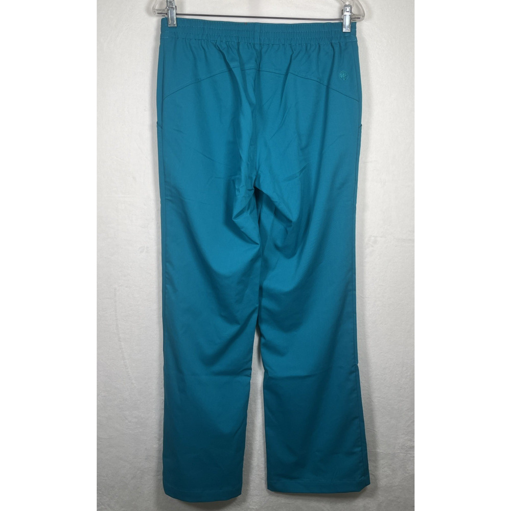 NWOT Purple Label by Healing Hands Teal Taylor Scrub Pants Size Small Charity - Picture 4 of 13
